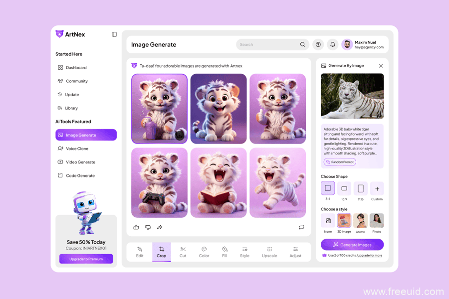 Web3 Website UI Kit - Figma Source File #9257