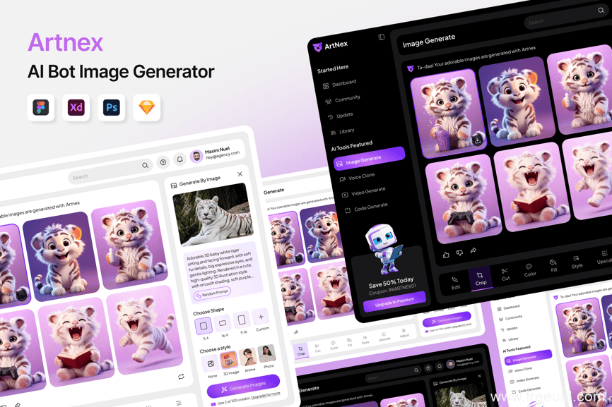 Web3 Website UI Kit - Figma Source File #9257