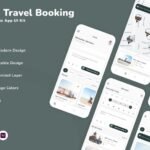 Hospitality Service App UI Kit - Figma Source File #8828