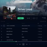 Dark Music Player UI Kit - Sketch Source File #9423