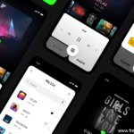 Music Streaming App UI Kit - Figma Source File #9383