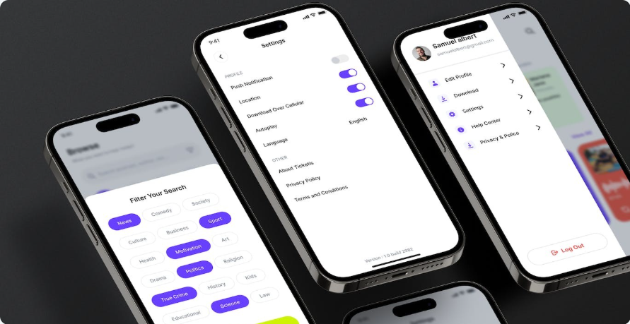 Content Publishing App UI Kit - Figma Source File #8582