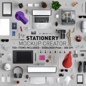 Long Page Showcase Mockup Kit - Figma Source File #9230