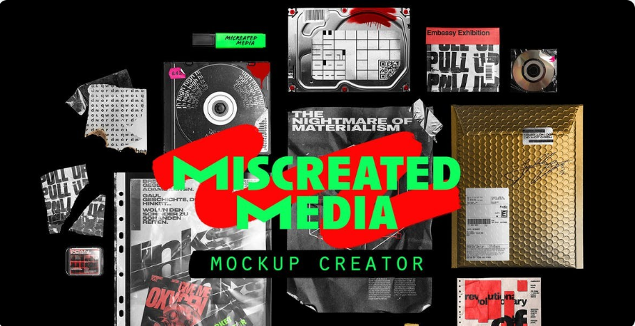Creative Portfolio Mockup Kit - PSD Source File #8644