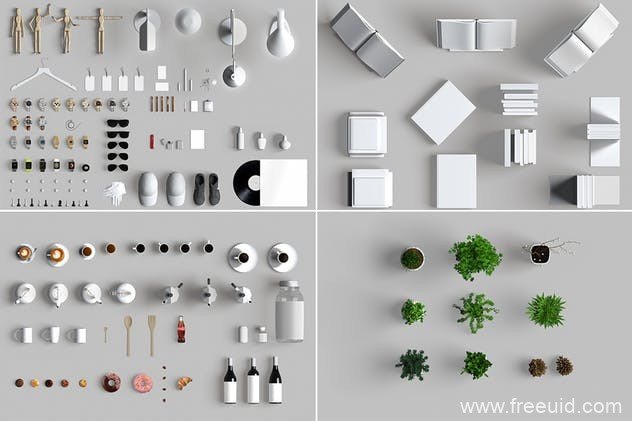 Long Page Showcase Mockup Kit - Figma Source File #9230