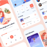 Radio FM App UI Kit - XD Source File #8562