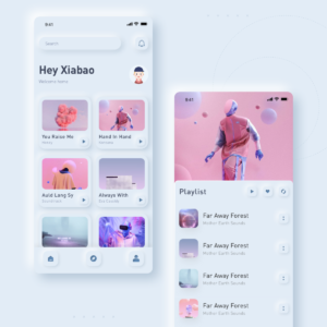 Radio FM App UI Kit - Sketch Source File #9425