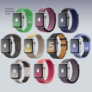 Responsive Device Watch Mockup Kit - Sketch Source File #9505