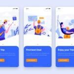 Map Search Travel App UI Kit - Sketch Source File #8912