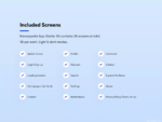 Bookmark Manager App UI Kit - XD Source File #9035