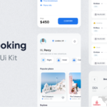 Travel Planner Mobile App UI Kit - Figma Source File #8612