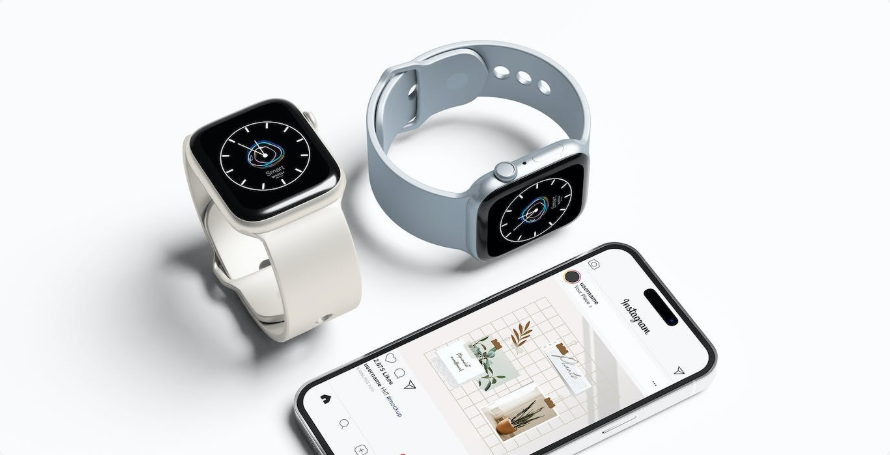 Wearable Device Mockup Kit - PSD Source File #8655