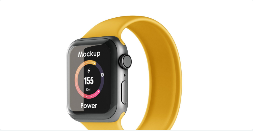 Smart Watch UI Mockup Kit - Figma Source File #8652