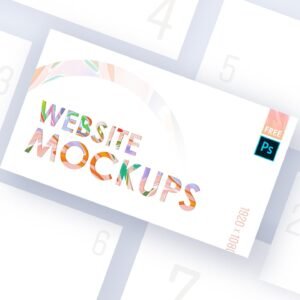 Design Case Study Mockup Kit - PSD Source File #9483