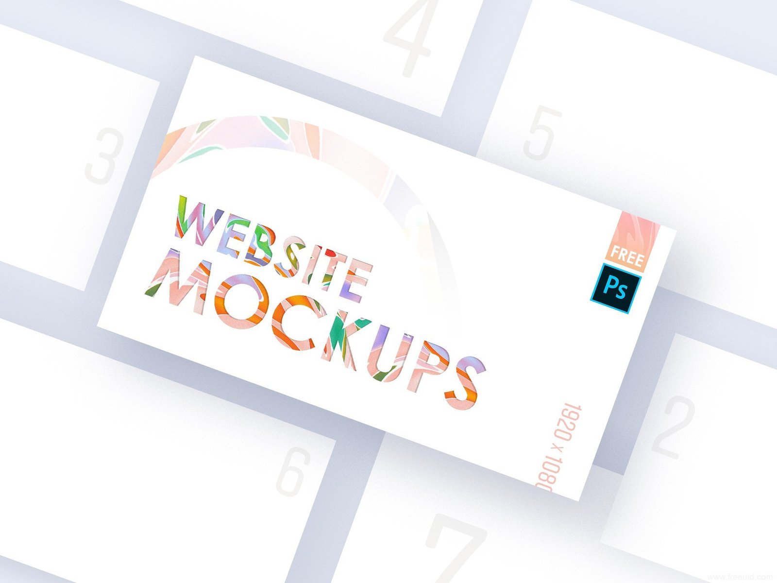Design Case Study Mockup Kit - PSD Source File #9483