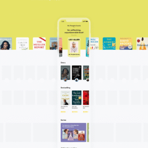 Online Bookstore App UI Kit - XD Source File #9038