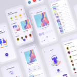 Media Player App UI Kit - XD Source File #9415