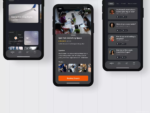 Ticket Reservation App UI Kit - Sketch Source File #8917