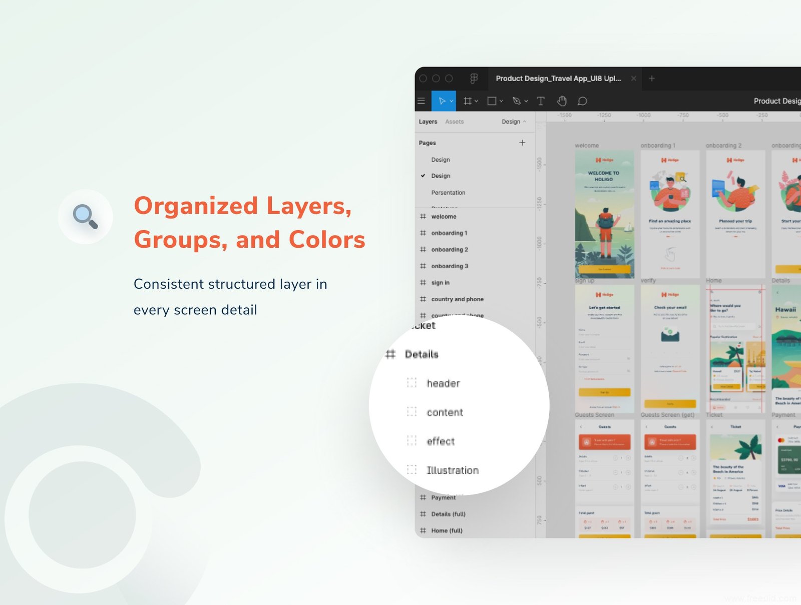 Resort Booking App UI Kit - Sketch Source File #8910