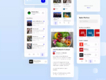 Bookmark Manager App UI Kit - XD Source File #9035