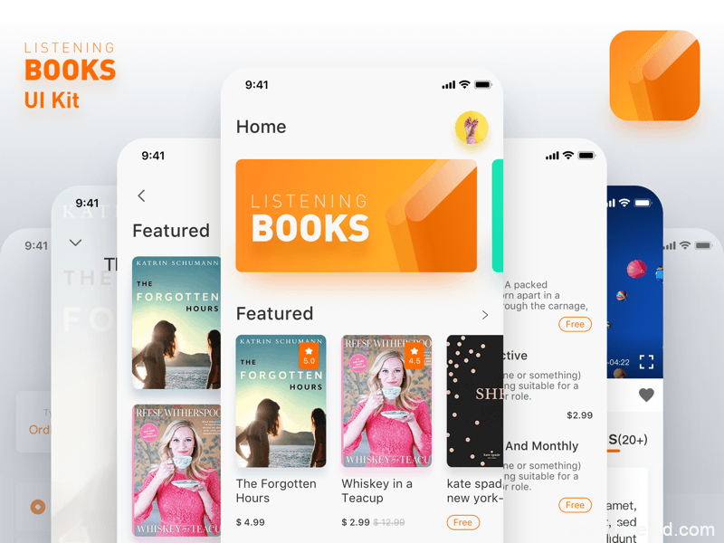 Bookmark Manager App UI Kit - Sketch Source File #9443