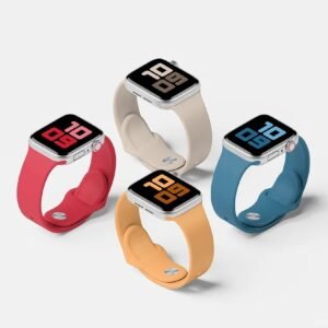 Round Smartwatch Mockup Kit - Sketch Source File #9507