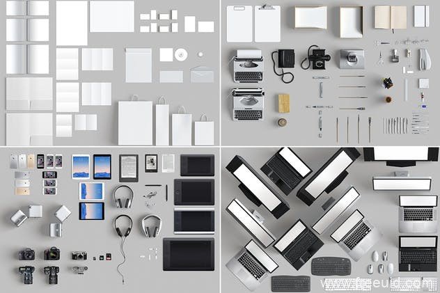 Long Page Showcase Mockup Kit - Figma Source File #9230