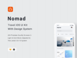 Ticket Reservation App UI Kit - Sketch Source File #8917