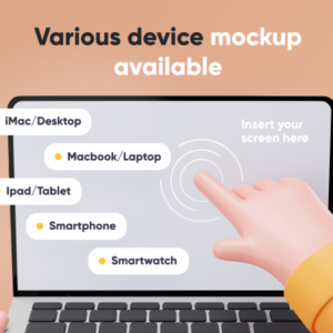 Brand Presentation Mockup Kit - 3D Source File #8641