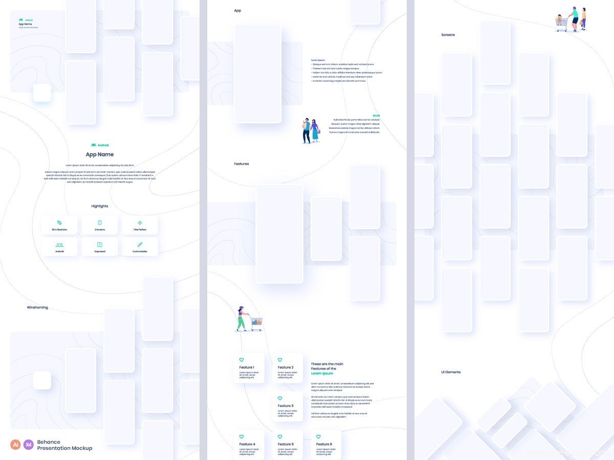 Desktop Screen Mockup Kit - Figma Source File #9479